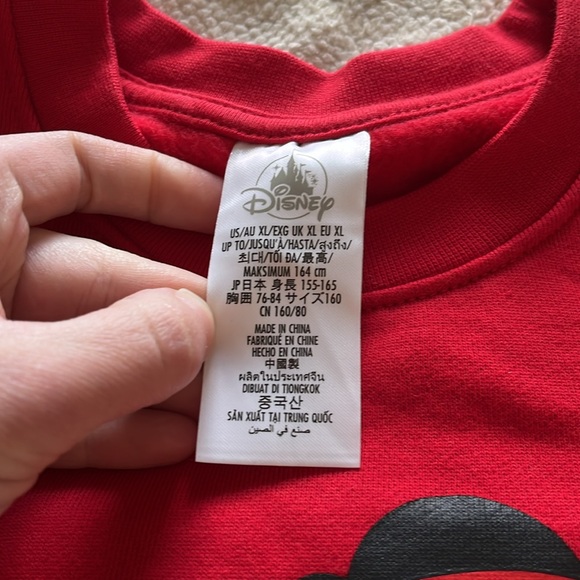 NWT Disney Christmas Crewneck - Picture 5 of 5